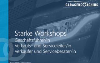 Starke Workshops Garagencoaching